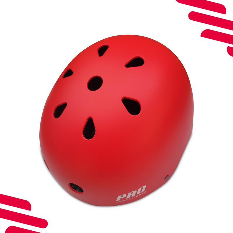 Casca Bicicleta Copii Skate - Rosu