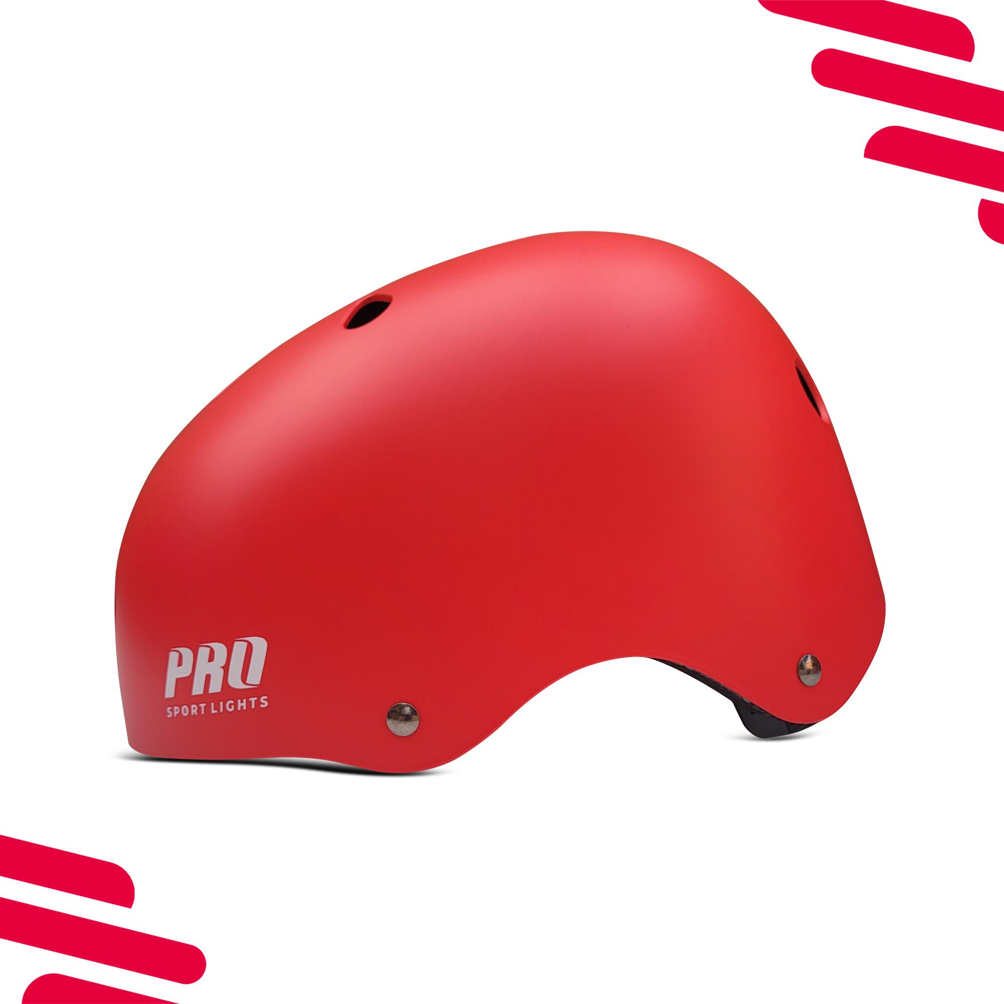 Casque Vélo Enfant Skate - Rouge 6/7