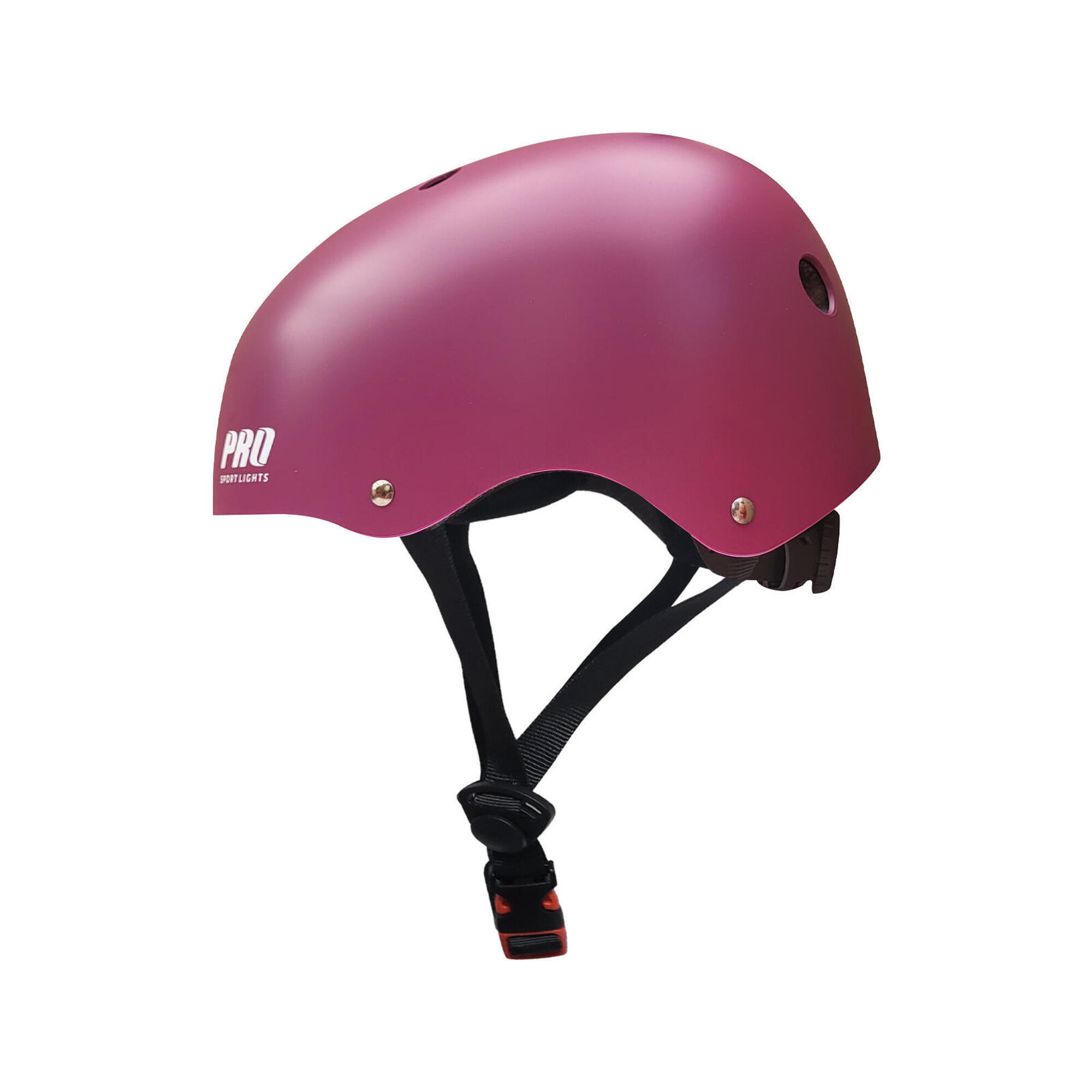 PRO SPORT LIGHTS Fietshelm Kinderen Skate - Paars