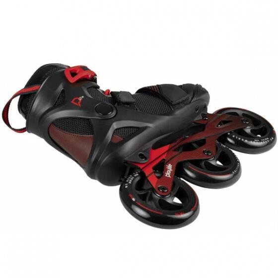 GT Black 110 inline-Skates Herren schwarz/rot Größe 42