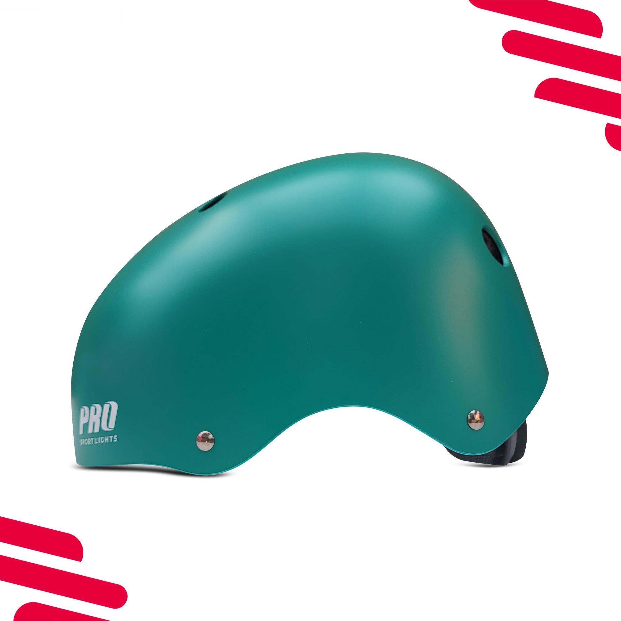 Casco de bicicleta para niños Skate - Verde 6/7