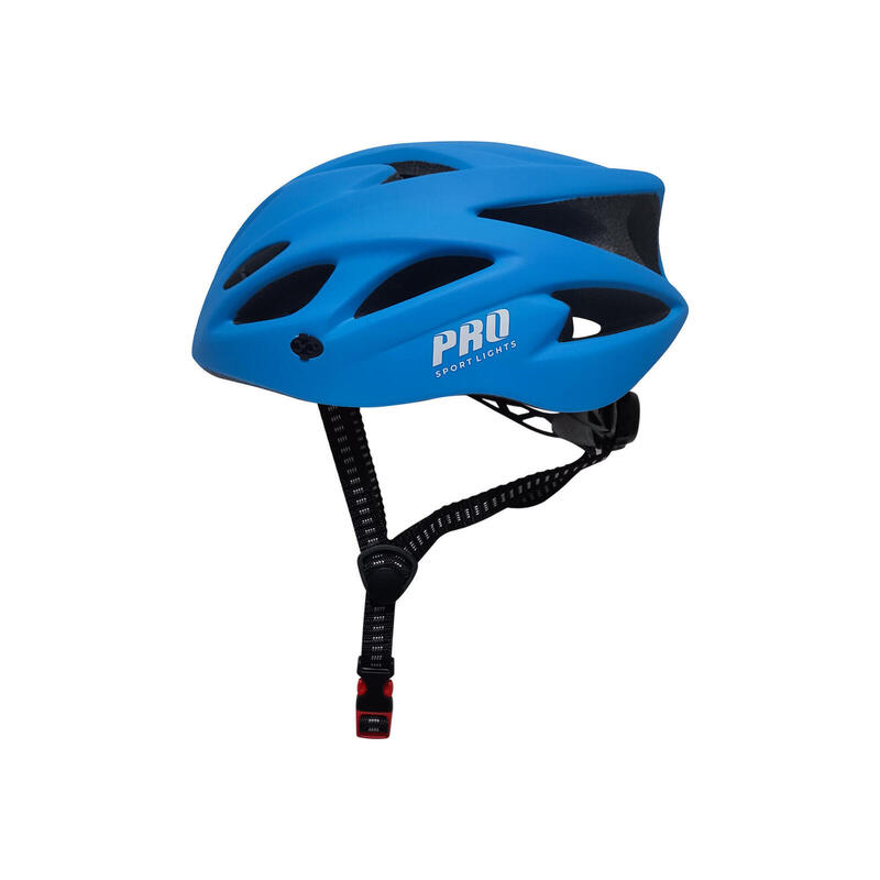 Fietshelm Pro Sport Lights Heren/Dames - Mat Blauw