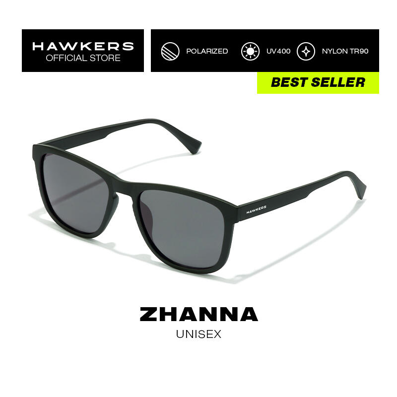 Gafas de sol para Hombre y Mujer BLACK DARK POLARIZED - ZHANNA