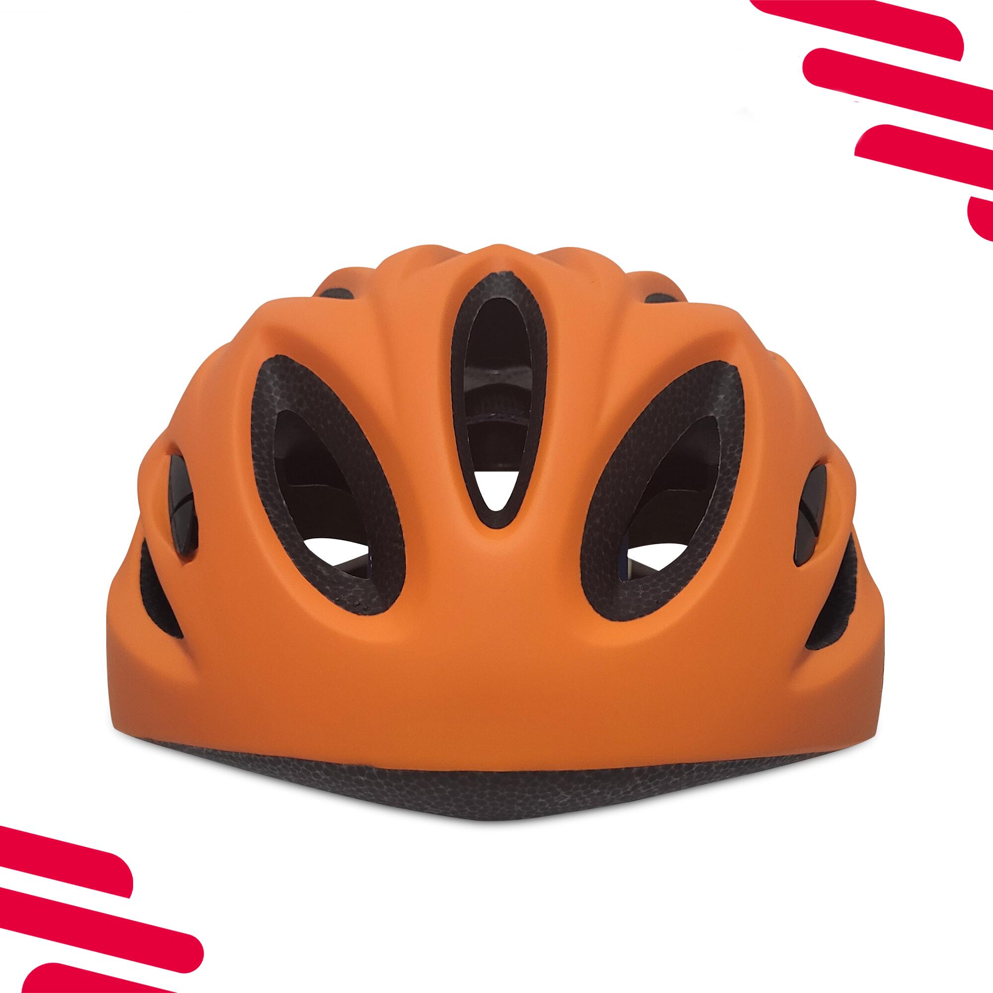 Casque Vélo Adulte Homme Femme - Orange 7/8