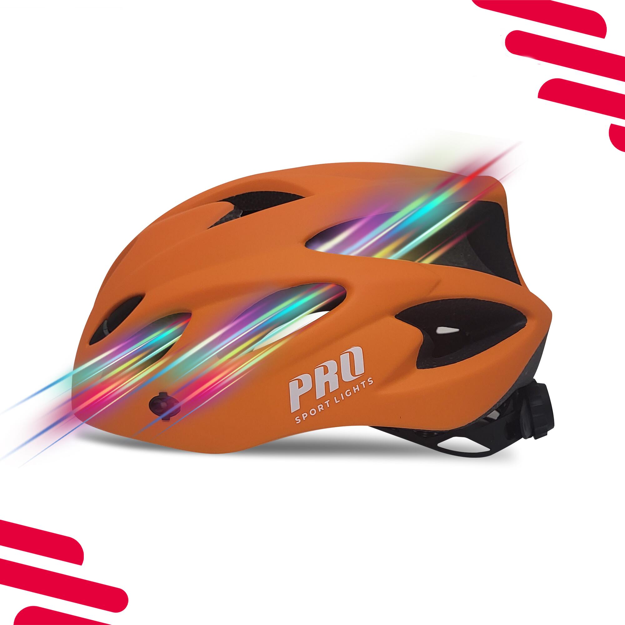 Casque Vélo Adulte Homme Femme - Orange 5/8