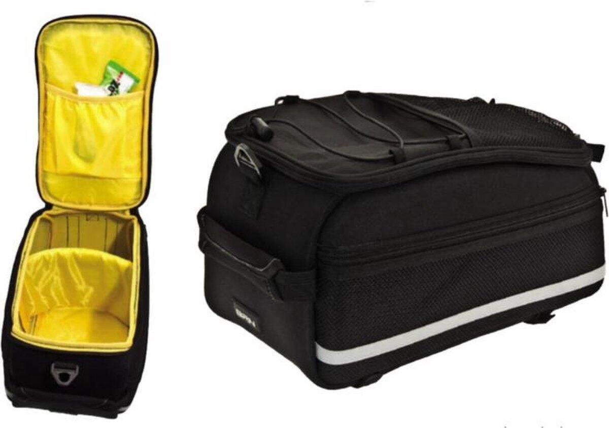 Fahrradtasche hinten Gepäckträgertasche Trunkbag - Schwarz 2/2