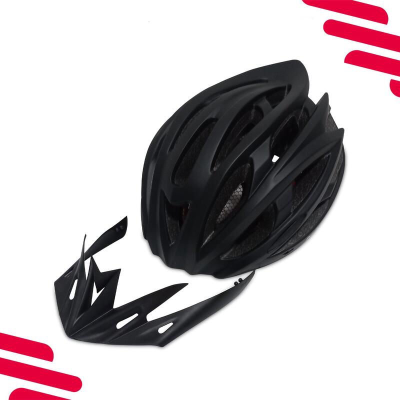 Casque de Vélo Hommes/Femmes - Noir Mat