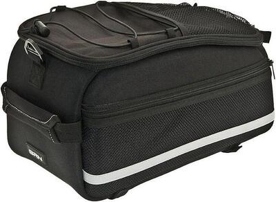 Borsa da bici posteriore Borsa da portapacchi Borsa da baule - Nera