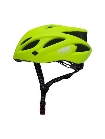 Kask rowerowy damski/męski dla dorosłych, jaskrawy żółto-zielony