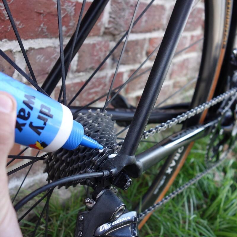 Ceară uscată bicicletă - Lubrifiant lanț bicicletă - Cursieră/MTB
