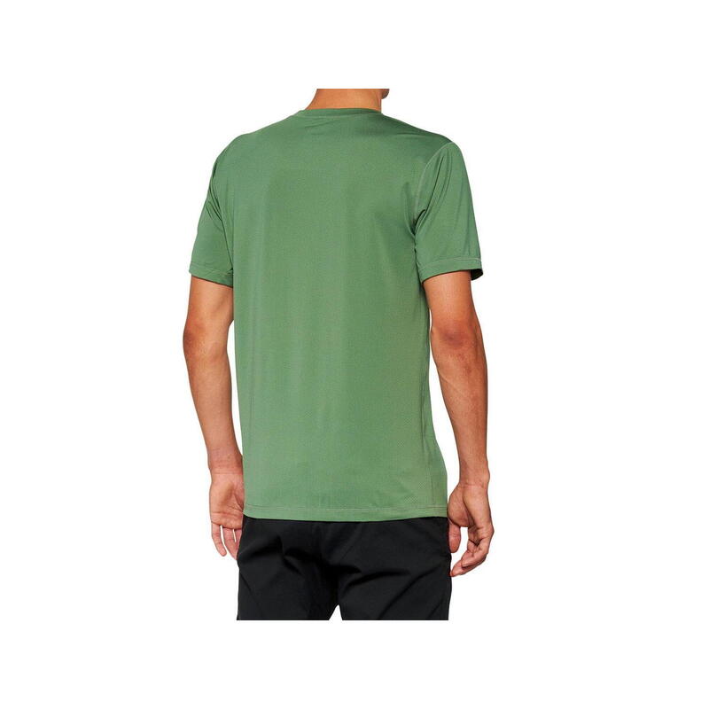 T-shirt manches courtes homme Mission Athletic vert