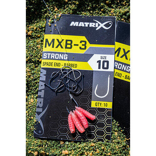 Hameçons Matrix MXB-3 Barbed Spade End x10 4/5