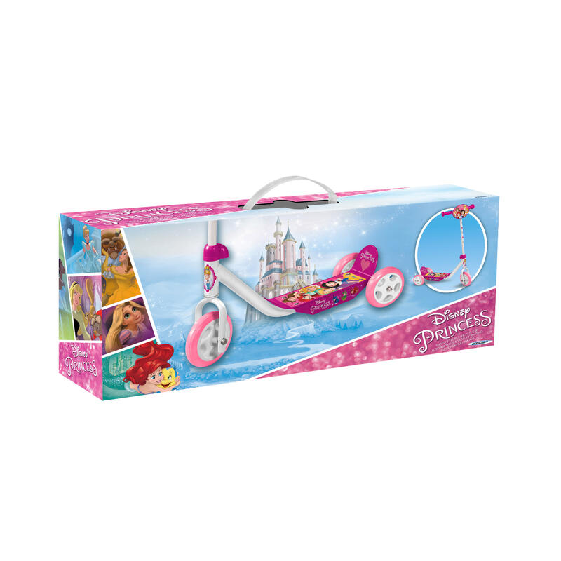 Disney Princess scooter à 3 roues Freewheel Girls White/Pink