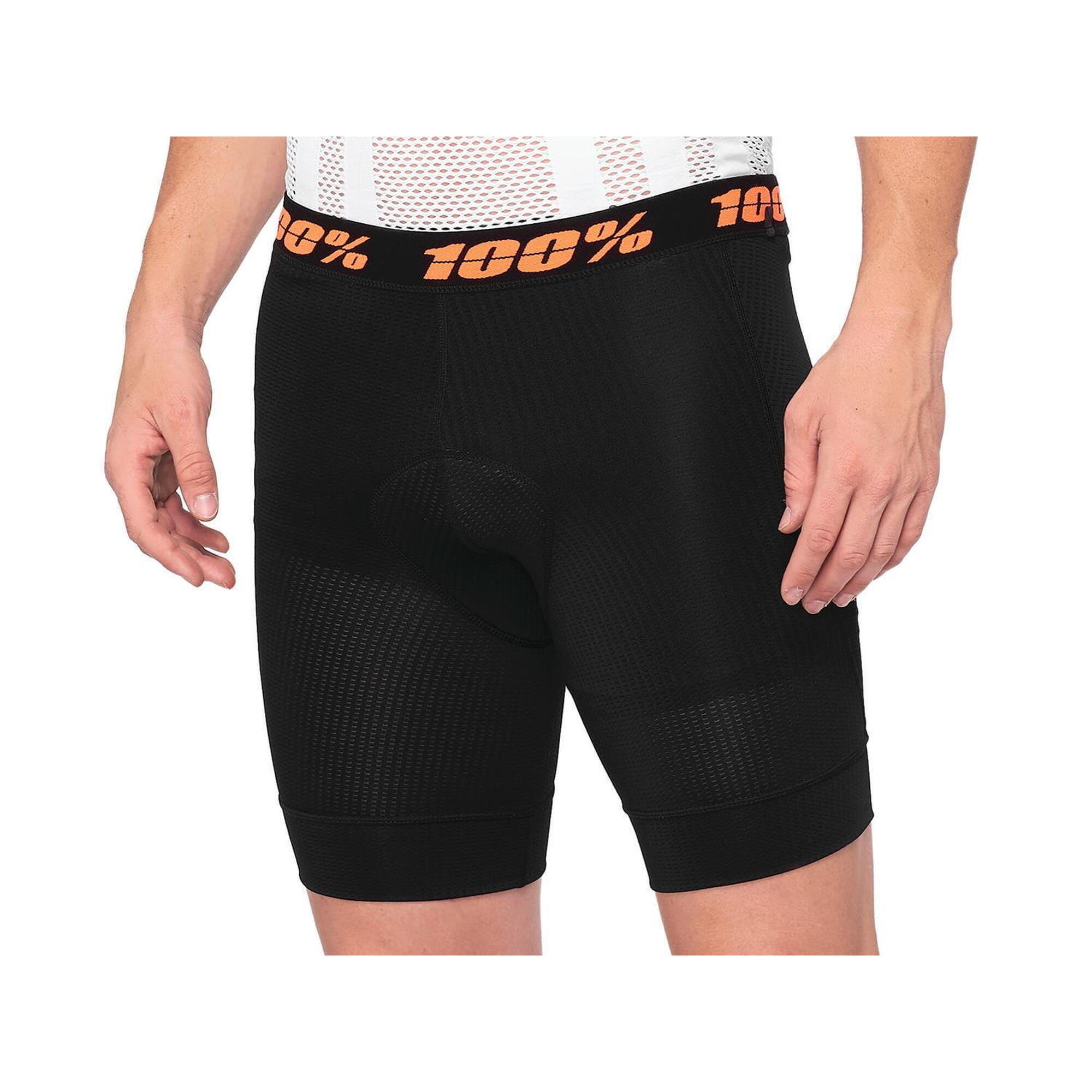 100% Crux Liner Shorts - black