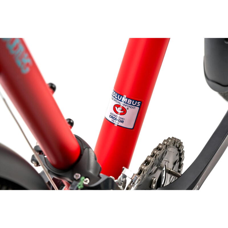 Bicicleta Cinelli Hobootleg - acero roja