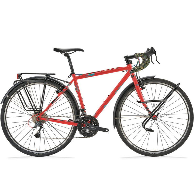 Bicicleta Cinelli Hobootleg - acero roja