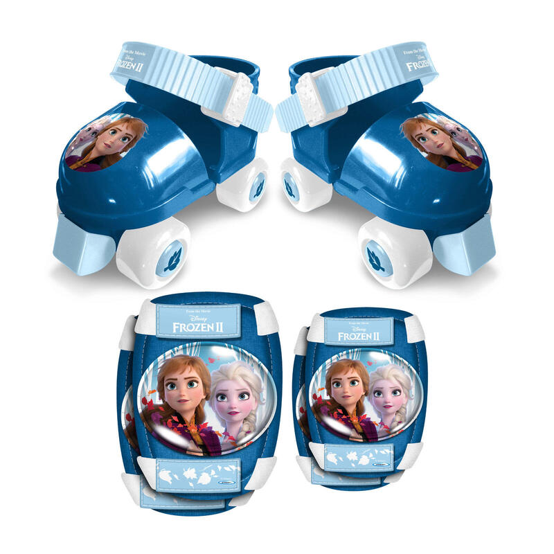 Roller et Protecteurs Enfant Frozen Taille 23-27