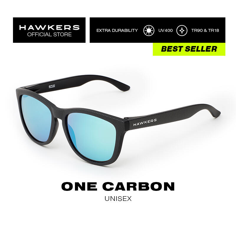 Óculos de sol para Homens e Mulheres ONE CARBON Spotted Blue Chrome