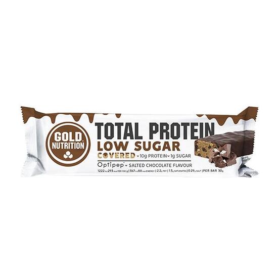 PROTEIN BAR LOW SUGAR COVERED CHOCOLATE SALADO - 30 G