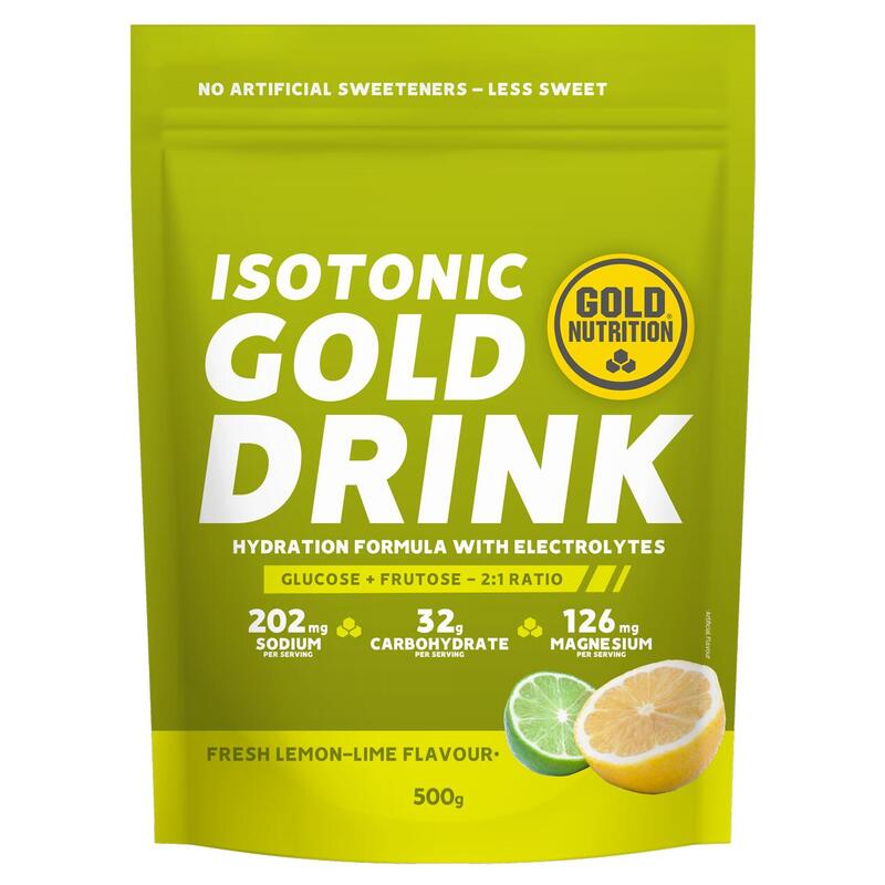 BEBIDA ISOTÔNICA GOLD DRINK LIMÃO - 500 G