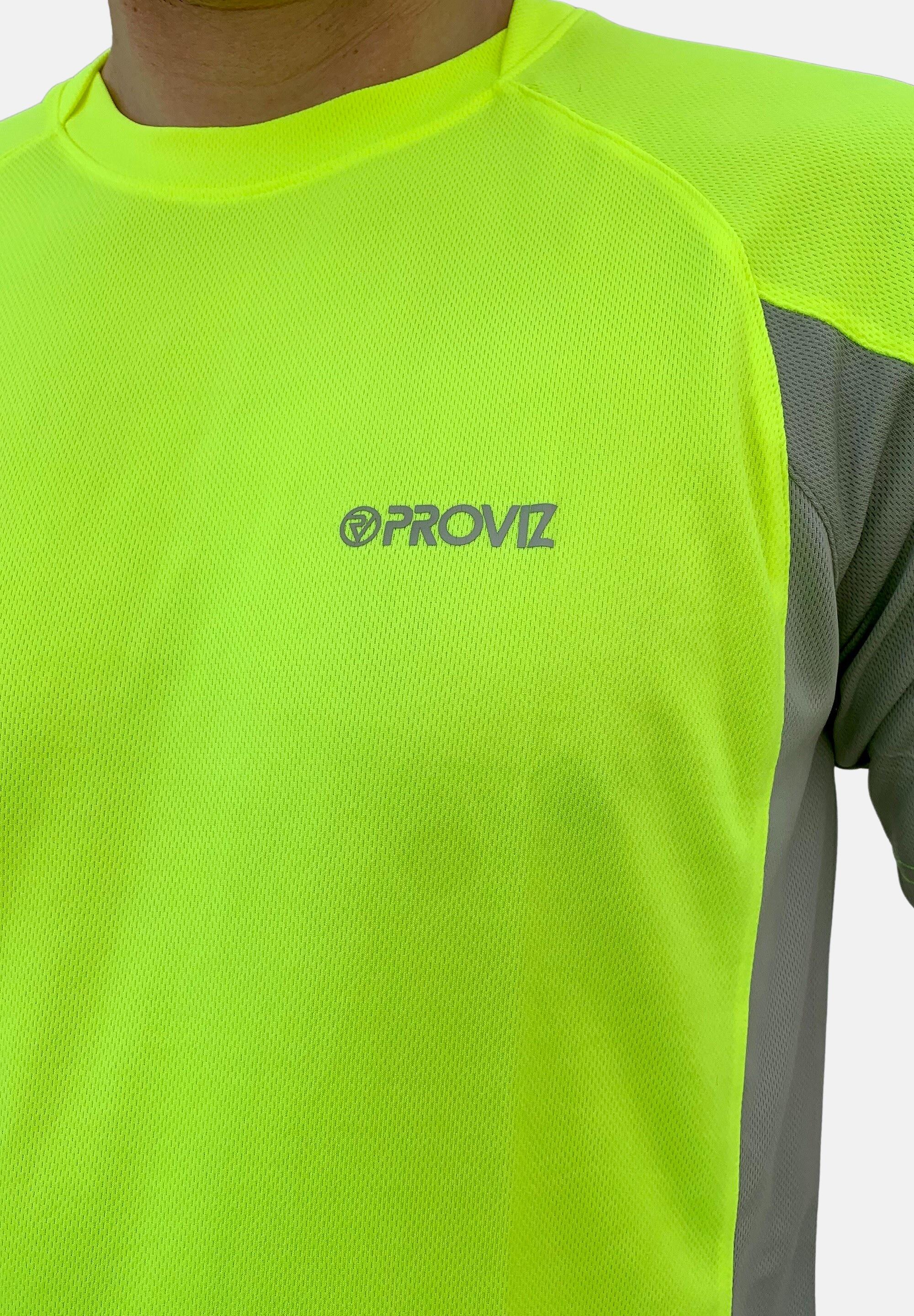 Proviz Classic Mens Sports T-Shirt Short Sleeve Reflective Activewear Top 7/7
