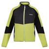 Kinder/Kinder Oberon VII Marl Full Zip Fleecejack (Groene algen/zwart)