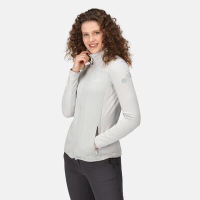 Highton iii wandelfleece met hele rits voor dames
