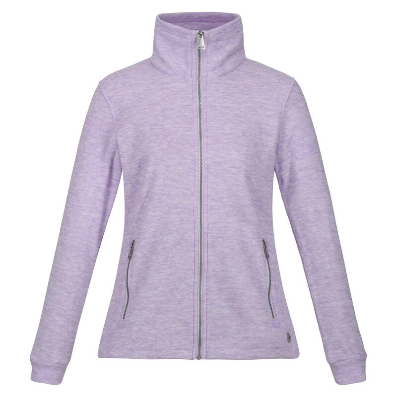 Azaelia wandelfleece met hele rits voor dames