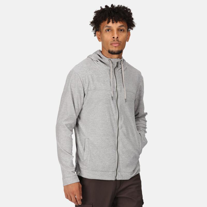 Shorebay Sweat à capuche zippé de randonnée pour homme