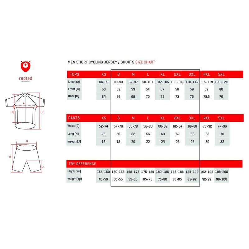 Retro Radsport Outfit Solo Superia - RedTed