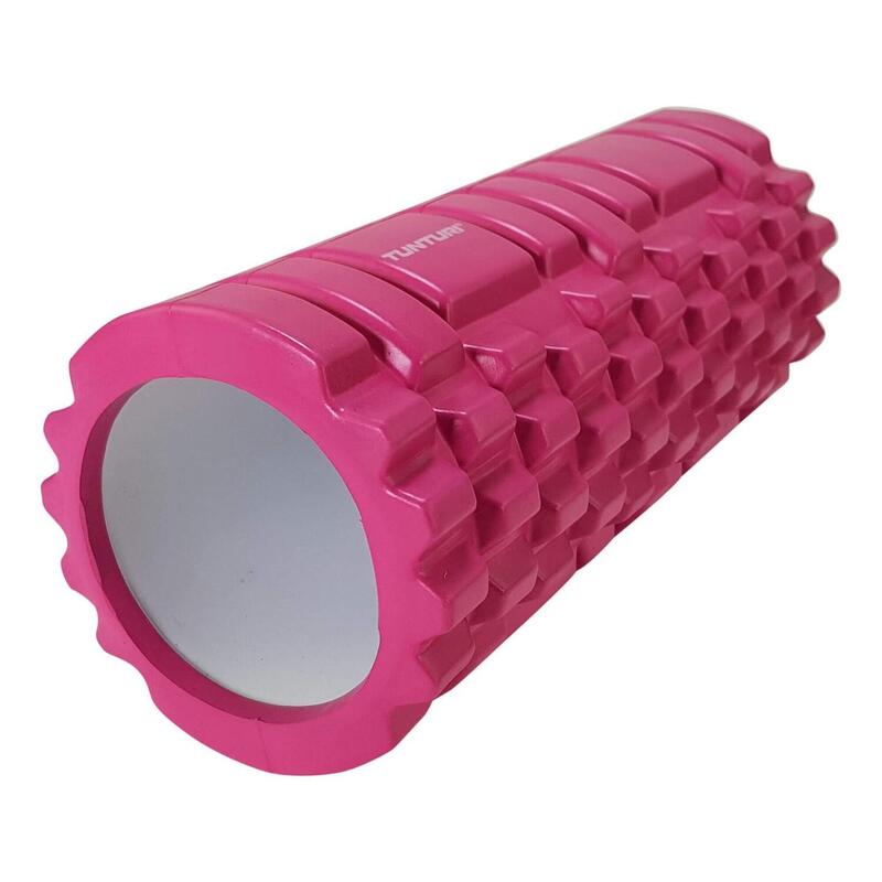 Tunturi Foam Grid Roller - 33 cm - Roze