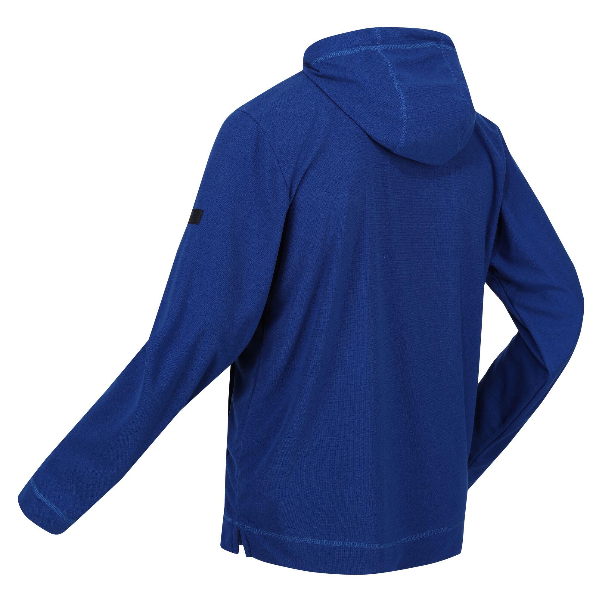 Mens Shorebay Full Zip Hoodie (Royal Blue) 4/5