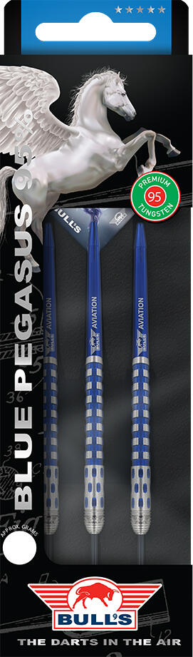 Dartpijlen Bull's Blue Pegasus 95% C 3/4