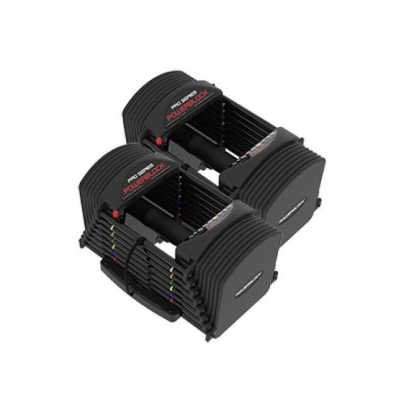 Ensemble d'haltères réglables PowerBlock PRO 50-1-23 kg