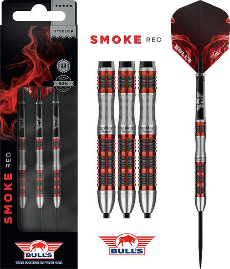 Fléchettes Bull's Smoke 90% Red B