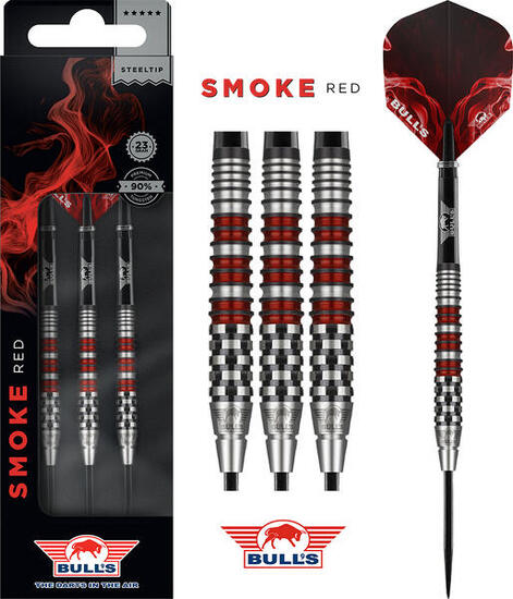 Fléchettes Bull's Smoke 90% Red A