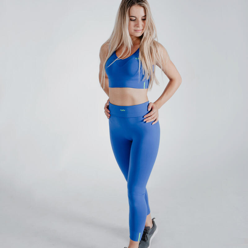 LEGGINGS PERFORMANTI BIOATTIVI  Tec. Raggi Infrarossi Lontani ActiveIndaco