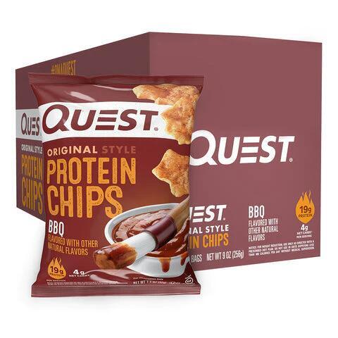Quest Protein Chips - BBQ - ORIGINAL STYLE 8 PACKS