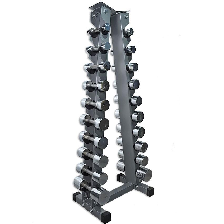 SUPORTE PIRAMIDAL PARA HALTERES
