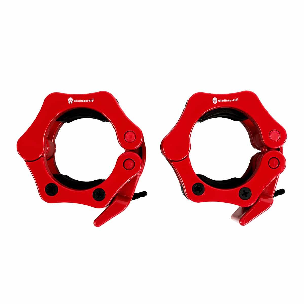 Lock Jaw" kunststof schijfstops voor Ø 50mm staven GladiatorFit (set van 2) 3/5
