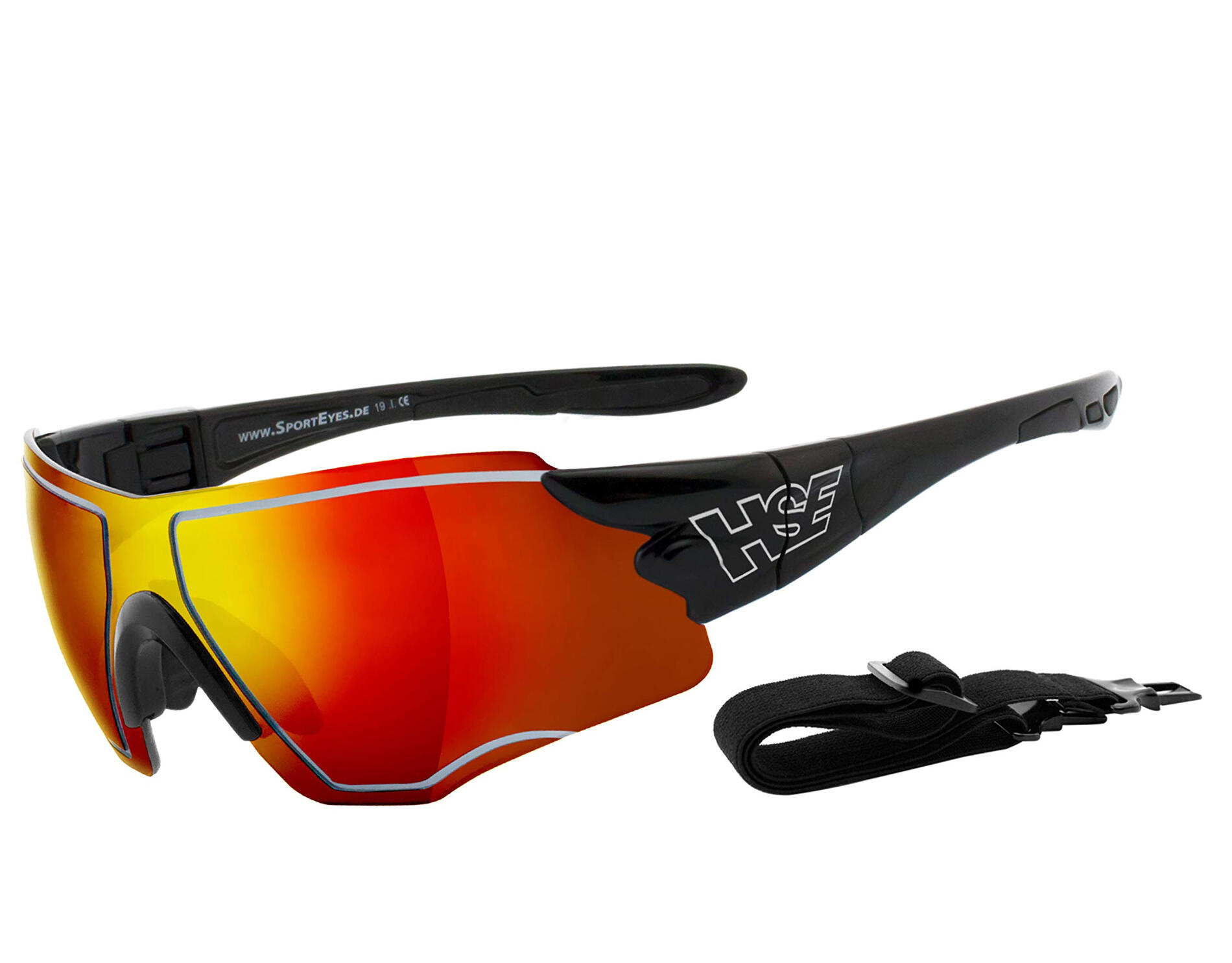 Sportbrille | SPEEDWULF | Laser red | Steinschlagbeständig | beschlagfrei 4/6