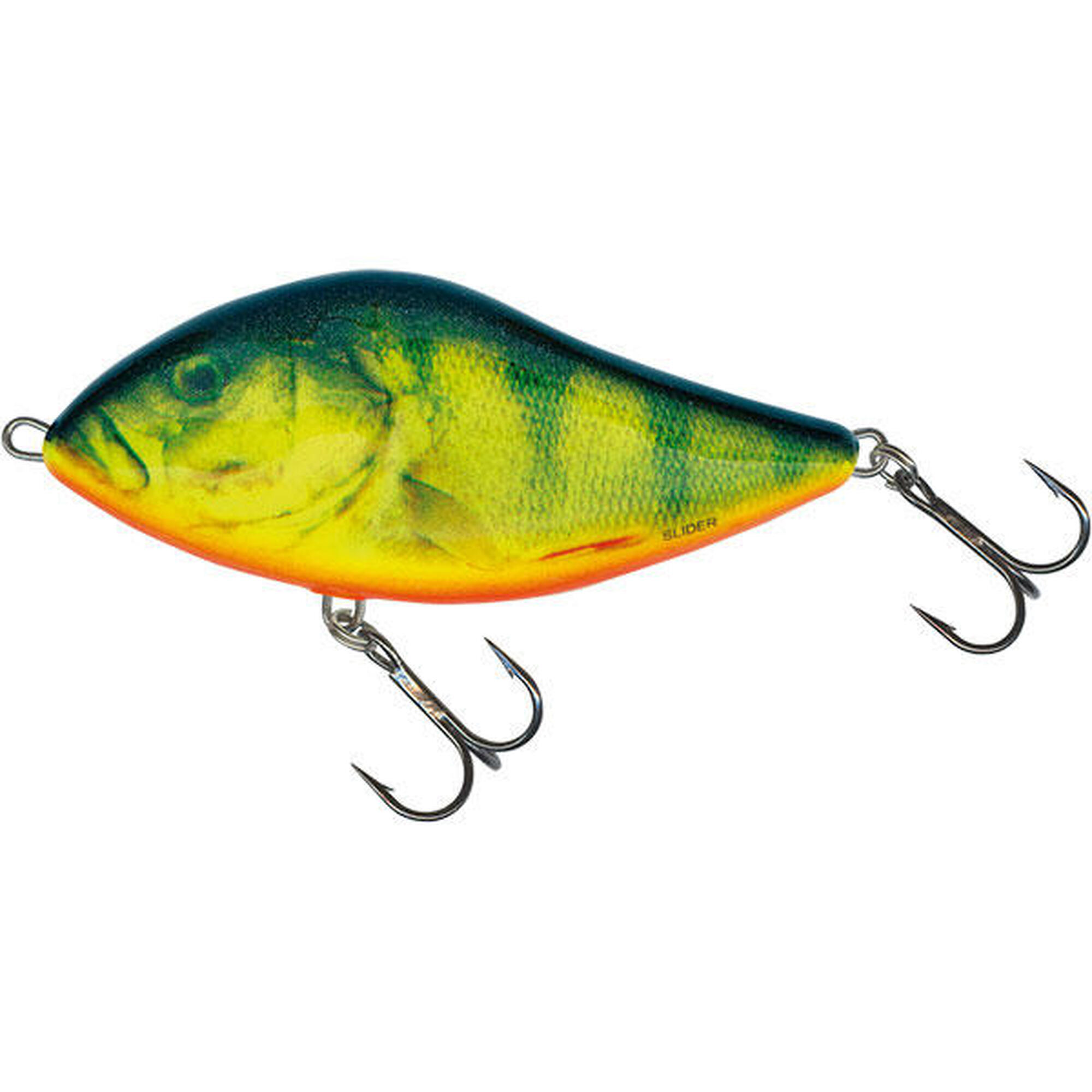 SALMO Salmo Slider Floating 10cm Real Hot Perch - Roofvis Jerkbaits