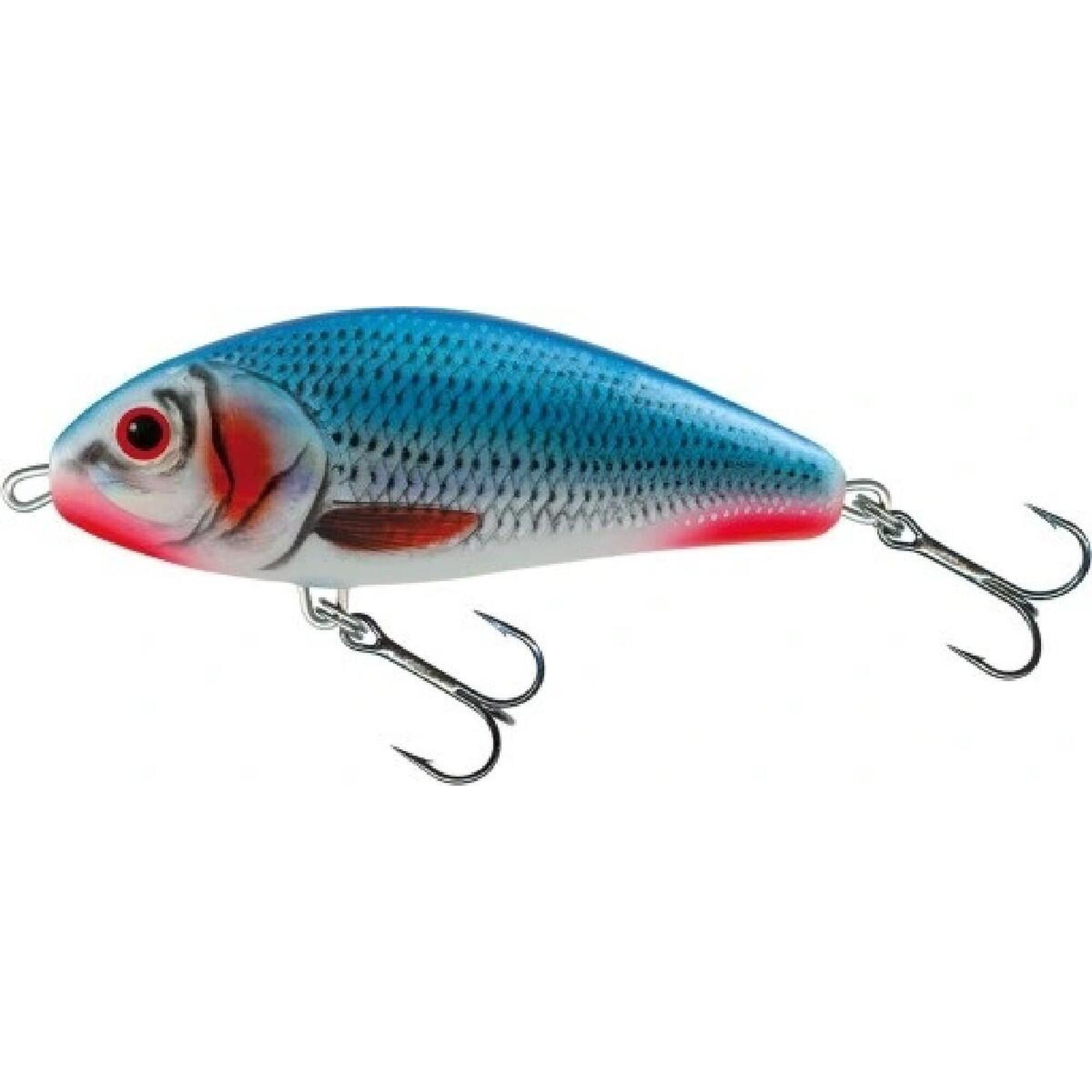 SALMO Salmo Fatso Floating 10Cm Bleeding Blue Shad - Roofvis Pluggen