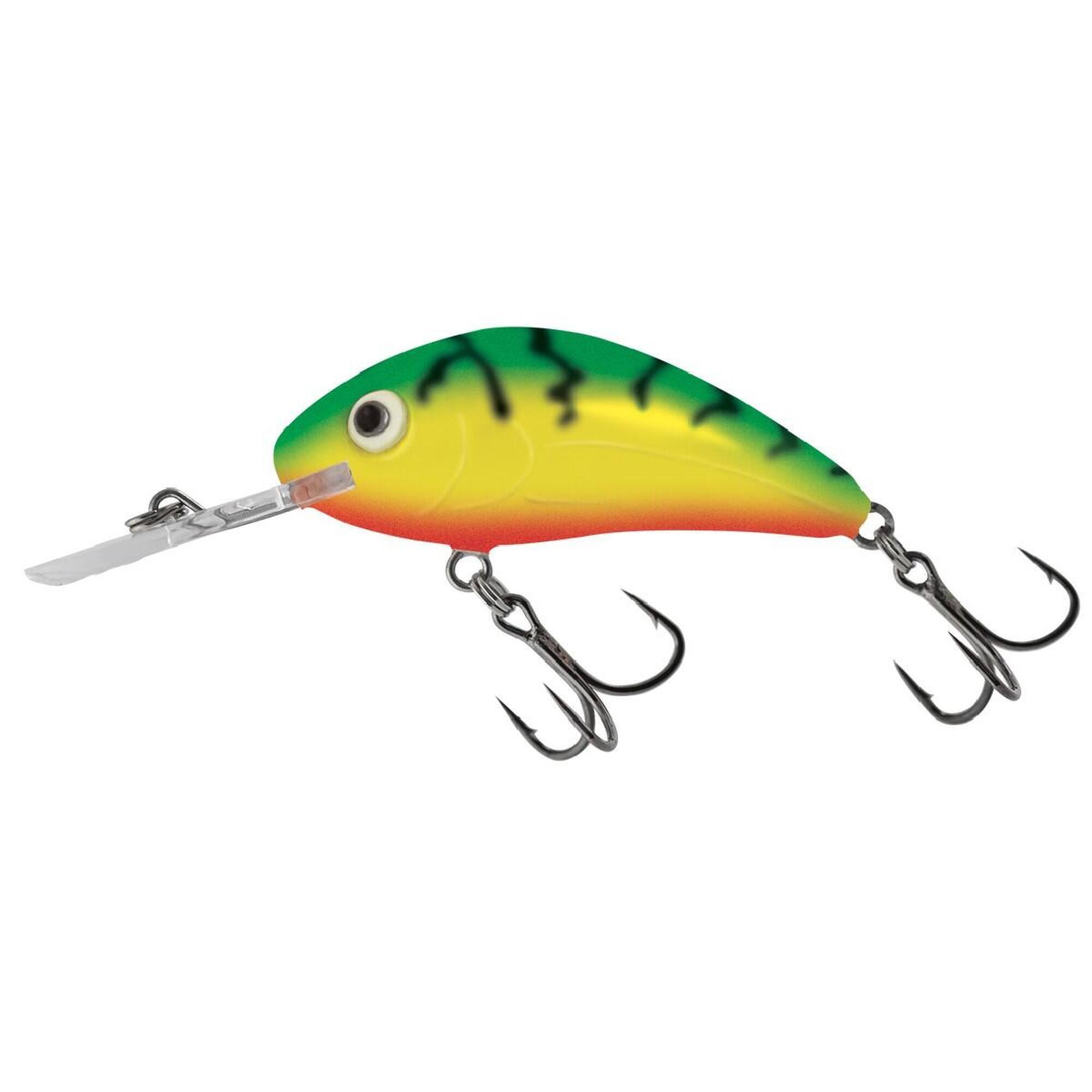 SALMO Salmo Rattlin Hornet Floating 5.5Cm Green Tiger - Roofvis Pluggen