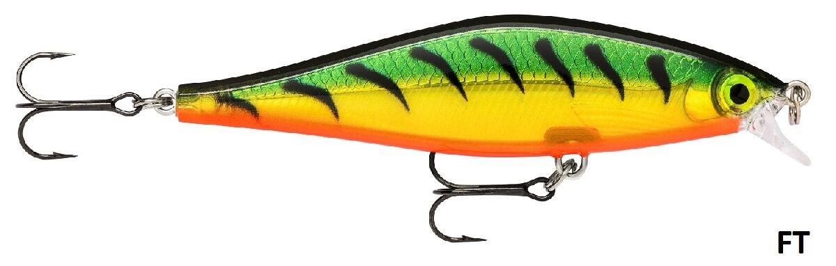 RAPALA Rapala Shadow Rap Shad 09 Firetiger - FT - Roofvis Pluggen