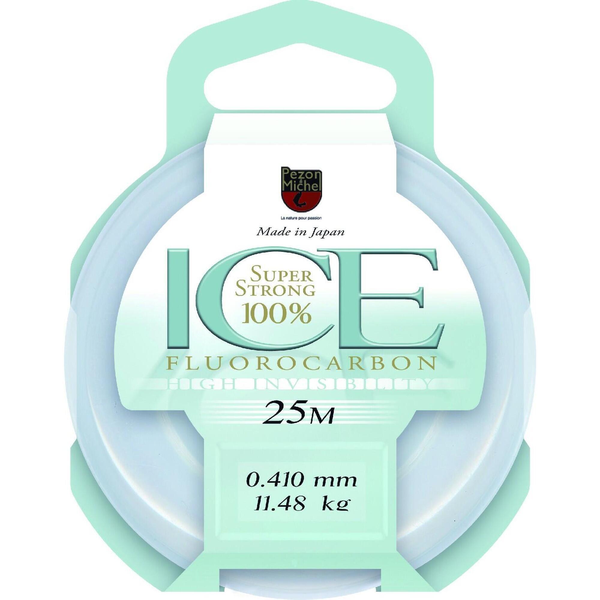 PEZON & MICHEL Gunki Fluorcarbon Ice 0.24 mm    4.32kg - Roofvis Lijn