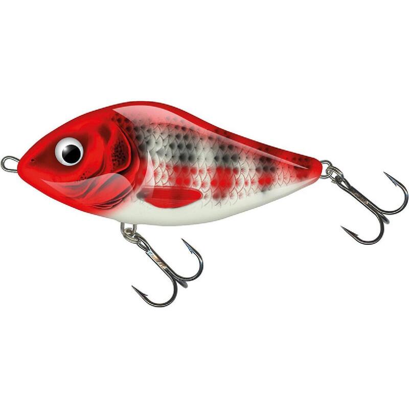 Poisson Nageur Salmo Slider (SD7S - Red Head Striper)