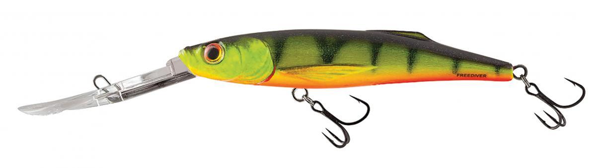 SALMO Salmo Freediver Super Deep Runner 7cm Hot Perch - Roofvis Pluggen
