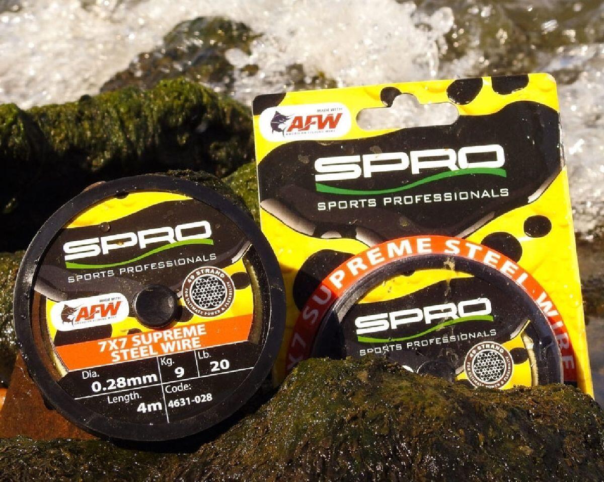 Spro 7X7 Afw Supple Steel Wire 4m 0,46 mm 18Kg 2/2