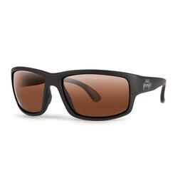 Fox Rage Dark Grey Wrap Sunglasses Brown Mirror Lense